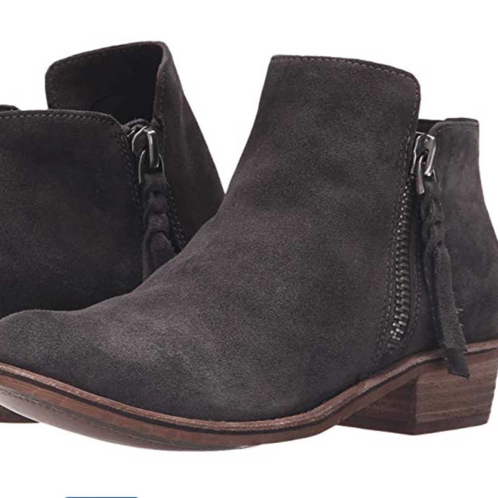 Dolce Vita Sutton Double Zip Bootie Suede - Size 6